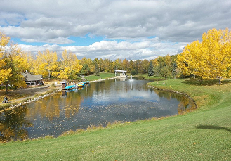 Red Deer city view
